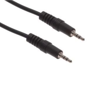 5Ft 3.5 mm Aux Cable AWM 300V Copartner Male to Male Stereo Audio Jack Cord New